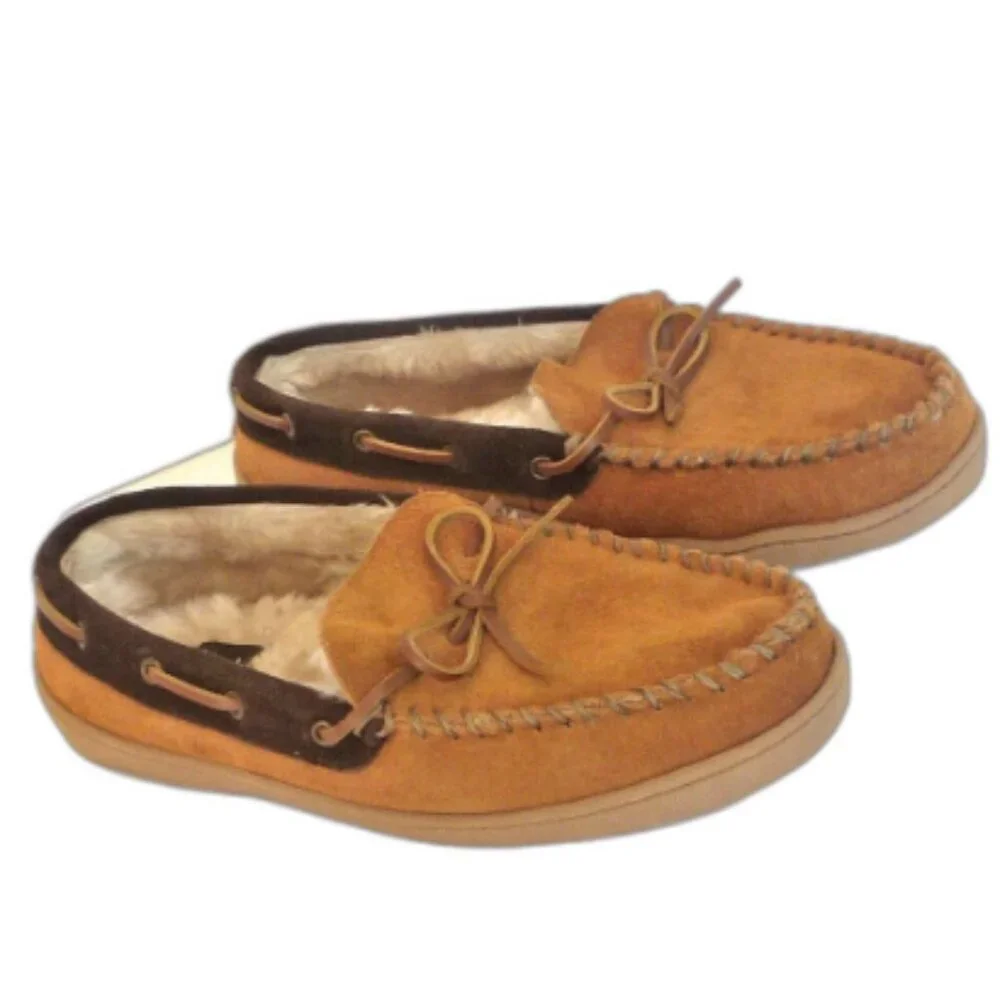 CLARKS SUEDE SLIPPERS INDOOR/OUTDOOR 9
